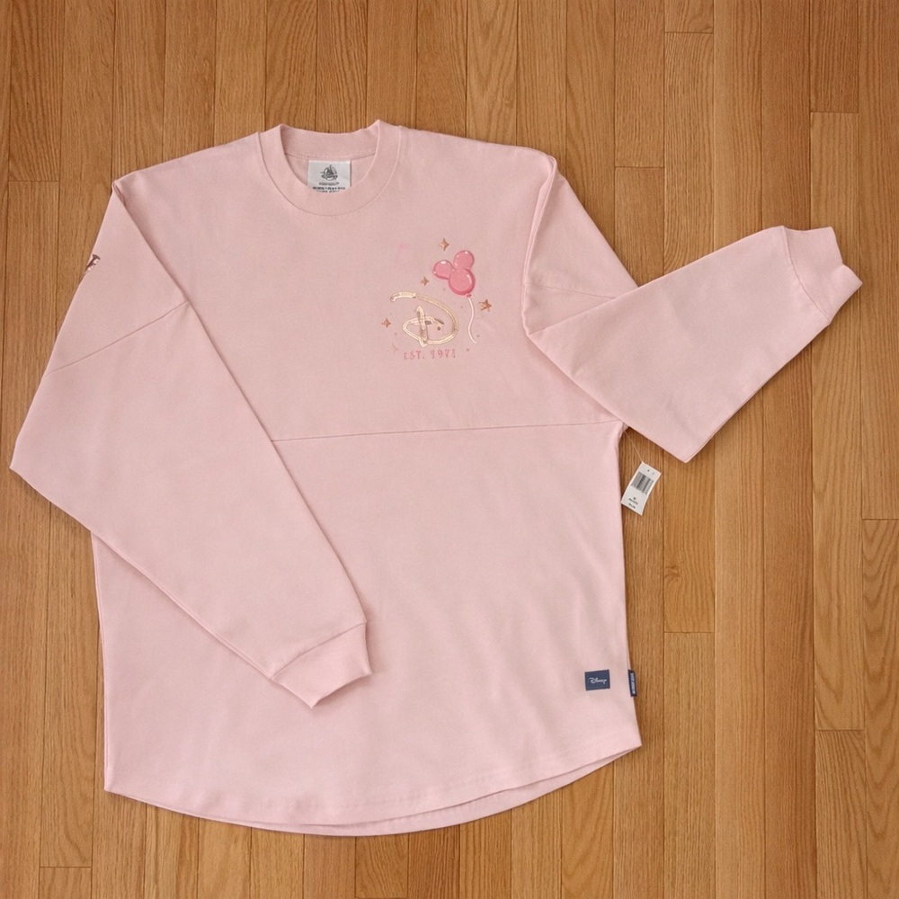 BRAND NEW Walt Disney World Pink Spirit Jersey with Mickey Design and Sequins